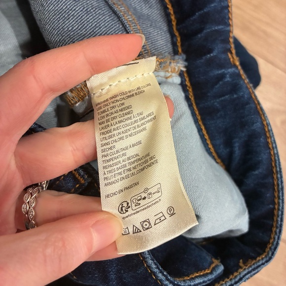 Pilcro Indigo Flare Jeans - Picture 5 of 7